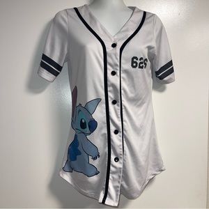 Disney’s Lilo & Stitch Baseball Jersey Shirt Size S